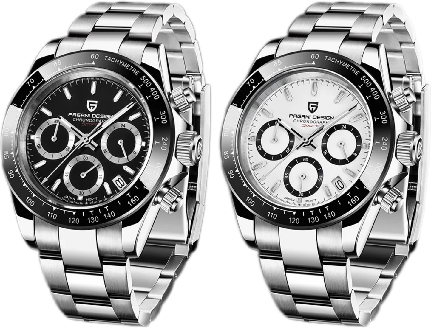 V2 Chronograph Edition — Sapphire Crystal | Waterproof | 40mm