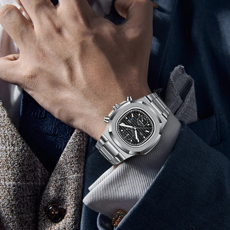 Nightlight Chrono — Luxury Quartz Sports Watch