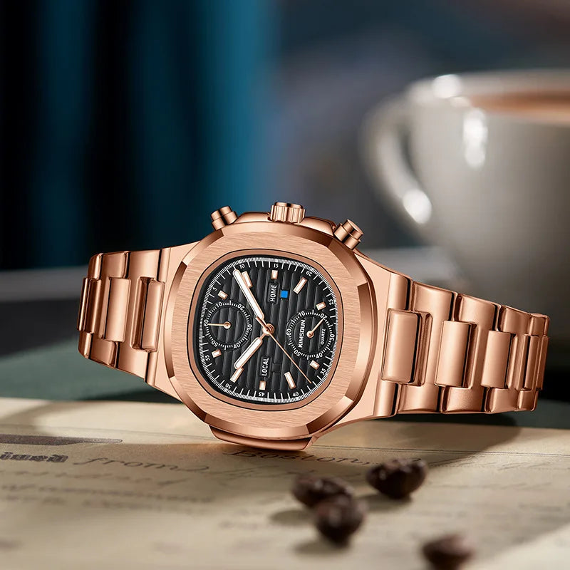 Nightlight Chrono — Luxury Quartz Sports Watch