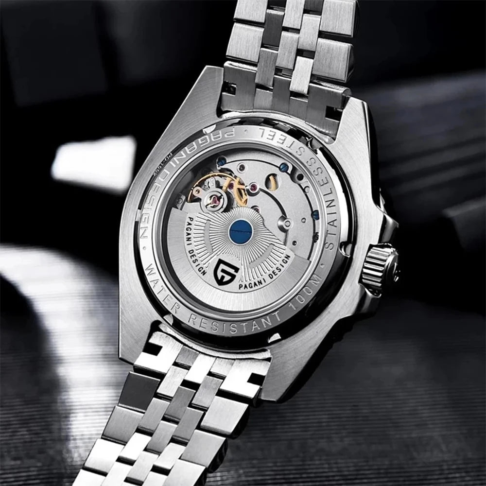 Aurum Diver — 40mm Luxury GMT Automatic
